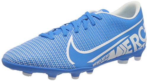 Nike Mercurial Vapor 13 Club MG, Botas de fútbol Unisex Adulto, Multicolor (Blue Hero/White/Obsidian 414), 45 EU