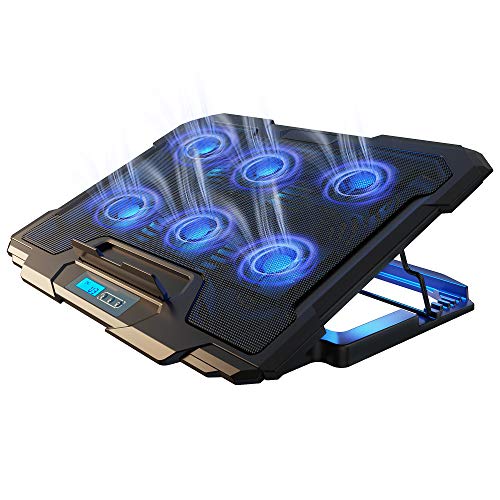 Refrigeracion Portatil Ventilador Gaming Cooler 15,6 a 17 Pulgadas, Base de Refrigeración Gaming para Portátil, Puerto USB (6 ventiladores LED silenciosos) Refrigeracion Portatil Ventilador Gaming Cooler 15,6 a 17 Pulgadas, Base de Refrigeración Gaming para Portátil, Puerto USB (6 ventiladores LED silenciosos)