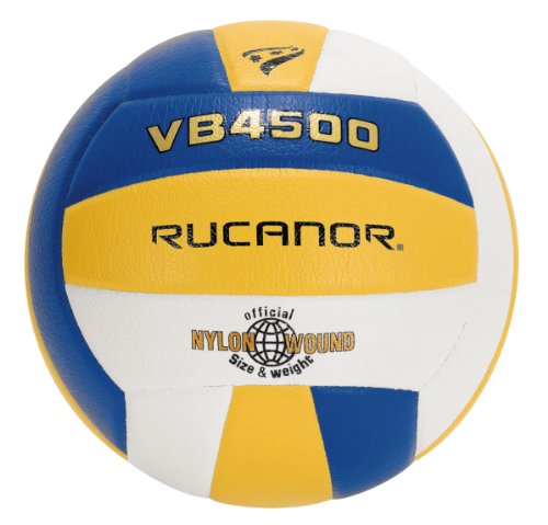 Rucanor  VB 4500 Suave Entrenamiento Voleibol Blanco/Azul /, Talla 38 Amarillo/Blanco