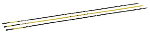 SKLZ Golftrainingsprodukt Pro Rods-Golf Alignment Sticks Varillas de alineación para Entrenamiento, Unisex, Negro/Amarillo, Talla Única