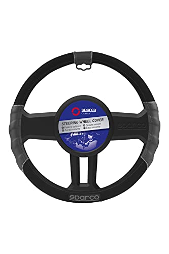 Sparco SP 90110 FUNDA DE VOLANTE SPC L-SPORT NEGRA Sparco SP 90110 FUNDA DE VOLANTE SPC L-SPORT NEGRA