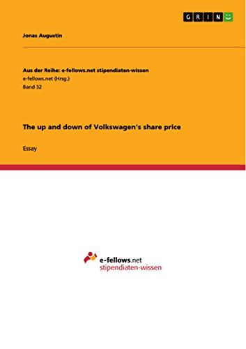 The up and down of Volkswagen's share price (English Edition)