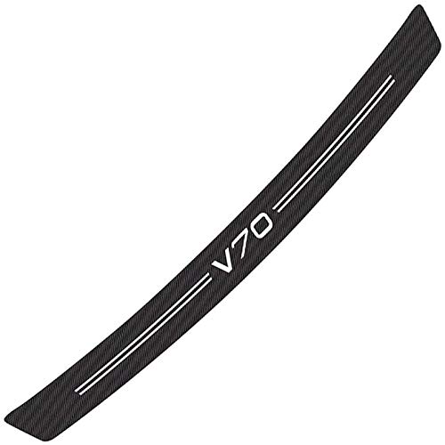 Trasero Protección para parachoques, para Volvo V70 Auto Anti-Scratch Trim Protection Strip Sticker