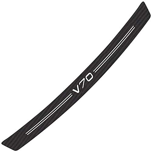 Trasero Protección para Volvo V70 parachoques, para Auto Anti-Scratch Trim Protection Strip Sticker