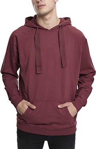 Urban Classics Garment Washed Terry Hoody Sudadera con Capucha, Naranja (Rusty 1145), M para Hombre