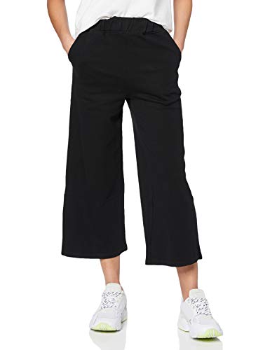 Urban Classics Ladies Culotte Pantalones Deportivos, Negro (Black 00007), 40 (Talla del fabricante: M) para Mujer