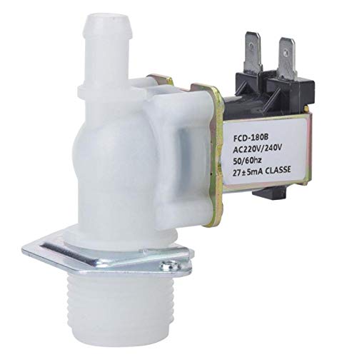 Válvula de control de conector de plástico Válvula de agua Válvula de solenoide de plástico Válvula de solenoide eléctrica para refrigeradores para lavavajillas