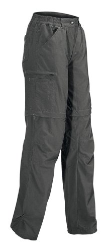 VAUDE Farley III - Pantalones de Senderismo para Mujer, tamaño 34, Color Gris