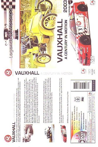 Vauxhall - A Century In Motion 1903-2003 [Reino Unido] [DVD]