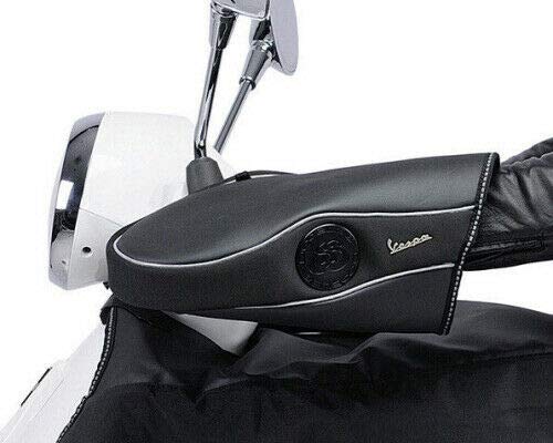 Vespa LX, LXV, Vespa S, Vespa Primavera Cold Weather – Muffs, Vespa Sprint y Vespa Elettrica, calentadores de manos para todo clima (50-150cc), fundas originales Piaggio OEM (Negro), 605860M Vespa LX, LXV, Vespa S, Vespa Primavera Cold Weather – Muffs, Vespa Sprint y Vespa Elettrica, calentadores de manos para todo clima (50-150cc), fundas originales Piaggio OEM (Negro), 605860M
