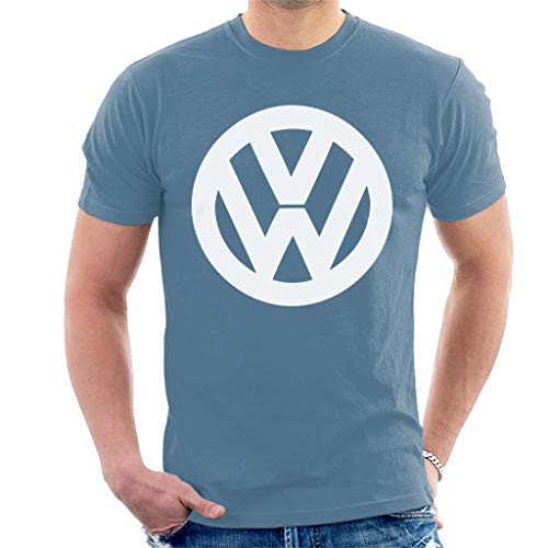 Volkswagen Classic White VW Logo Men's T-Shirt