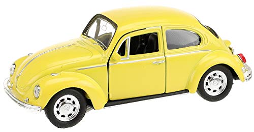Volkswagen Escarabajo amarillo 11 cm