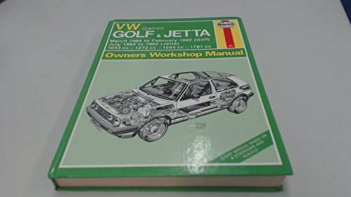 Volkswagen Golf and Jetta ('84 to '92) Owner's Workshop Manual (Service & repair manuals)