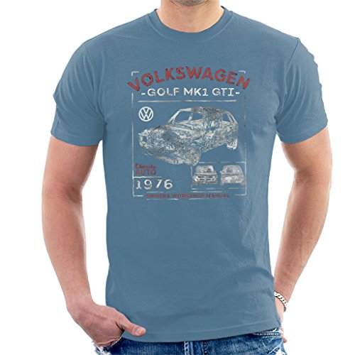 Volkswagen Golf MK1 GTI Owners Workshop Manual Men's T-Shirt