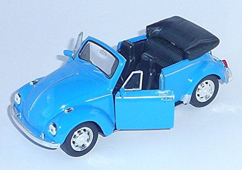Welly Volkswagen Escarabajo Cabrio 1:34 Metal / Plástico Azul