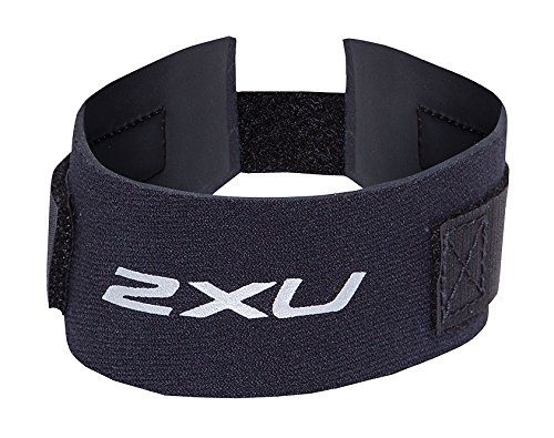 2 x U Unisex Timing Chip Strap - UQ3799g, One Size, Negro/Negro 2 x U Unisex Timing Chip Strap - UQ3799g, One Size, Negro/Negro