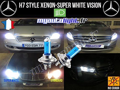 Bombillas H7 blanco Look xenón – Mercedes Clase C W205