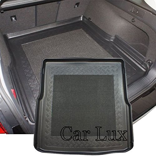 Car Lux AR00173 - Alfombra Cubeta Protector cubre maletero a medida con antideslizante