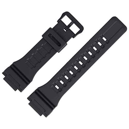 Casio W-735H - Correa para reloj (plástico, 28 mm), color negro Casio W-735H - Correa para reloj (plástico, 28 mm), color negro