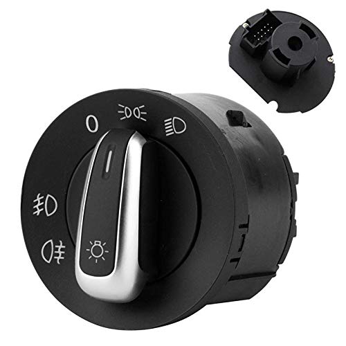 Control de los faros del coche del interruptor en forma for el Volkswagen Passat B5 en forma for B6 Polo Touran Bora en forma for el Passat CC VW Golf 4 MK5 Jetta del carrito de faros antiniebla Inter Control de los faros del coche del interruptor en forma for el Volkswagen Passat B5 en forma for B6 Polo Touran Bora en forma for el Passat CC VW Golf 4 MK5 Jetta del carrito de faros antiniebla Inter