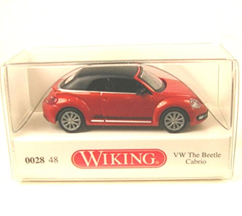 El escarabajo de VW Beetle Cabrio- Modelo de Auto, modello completo - Wiking 1:87