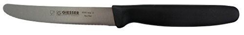 Giesser - Cuchillo multiusos profesional con filo ondulado (11 cm)