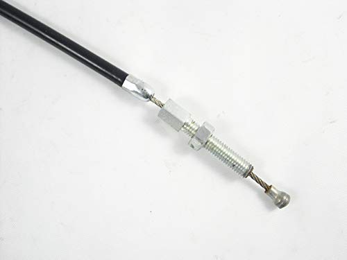 LINMOT SYXS400 Cable de Embrague para Motocicleta Yamaha XS 400 (Longitud 130/119 cm) (82-84), Negro