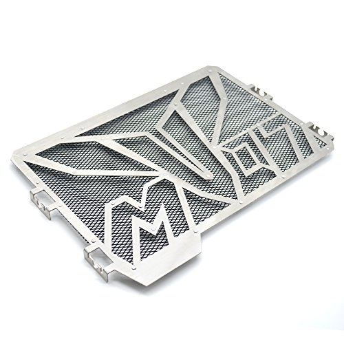 MT07 Rejillas frontales de radiador Guarda protectora Radiator Guard para Yamaha MT-07 MT07 MT 07 2013 2014 2015 2016 2017 2018(Negro)