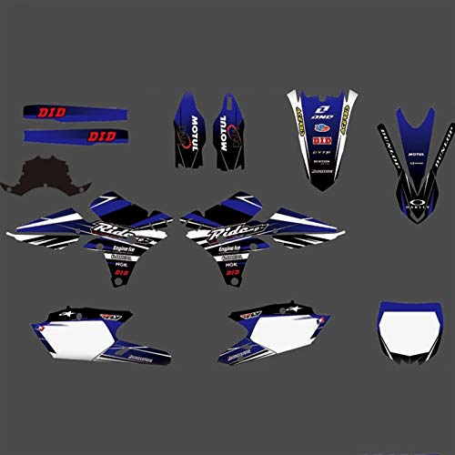 Pegatinas de Motocross Fondo por Completo de gráficos Adhesivos Pegatinas Motocicleta for Yamaha YZ250F YZ450F YZ 250F YZ 450F YZF 250 450 2014 2015 2016 2017