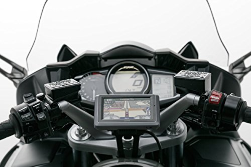 SW-MOTECH - Soporte de GPS QUICK-LOCK Negro. Yamaha FJR 1300 (04-).