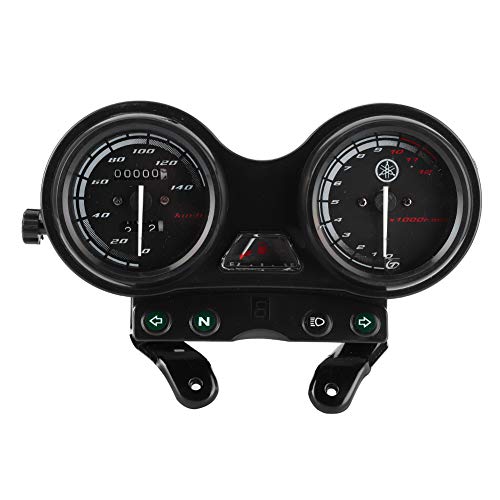 Tacómetro, tacómetro de 12 V CC, velocímetro de motocicleta, tacómetro, apto para YBR 125 2005-2009 versión Euro II