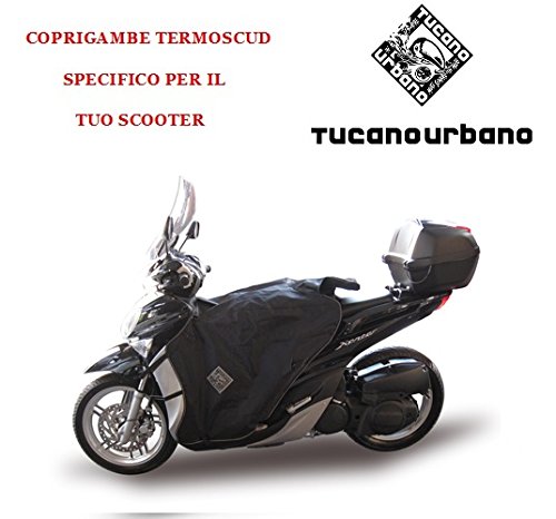 Tucano Urbano, Termoscud R090-X - Saco térmico cubre piernas impermeable para moto, para MBK Oceo 125 a partir del 2012, Yamaha Xenter 125/150 a partir del 2012