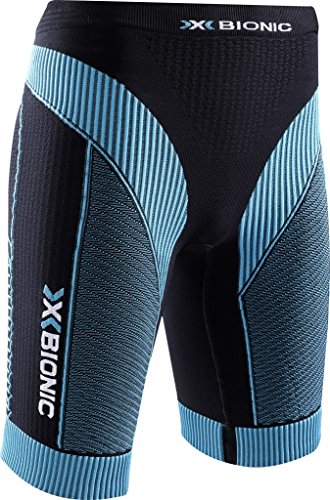 X-Bionic Adultos Funcional para Lady effektor OW Pantalones Cortos de Potencia, Primavera/Verano, Unisex, Color Negro y Turquesa, tamaño S