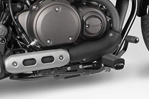 XV950R 2014 - Kit Reposicionamiento Controles Originales (S-0709) - Reposapiés Pedales Estriberas - Tornillería Incluido - Accesorios De Pretto Moto (DPM Race) - 100% Made in Italy