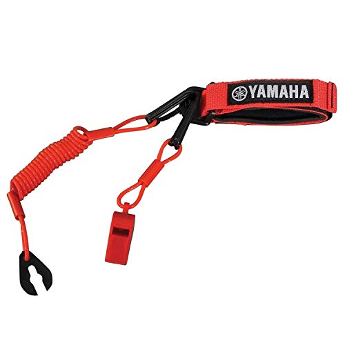 Yamaha WaveRunner Pro Lanyard with Whistle RED